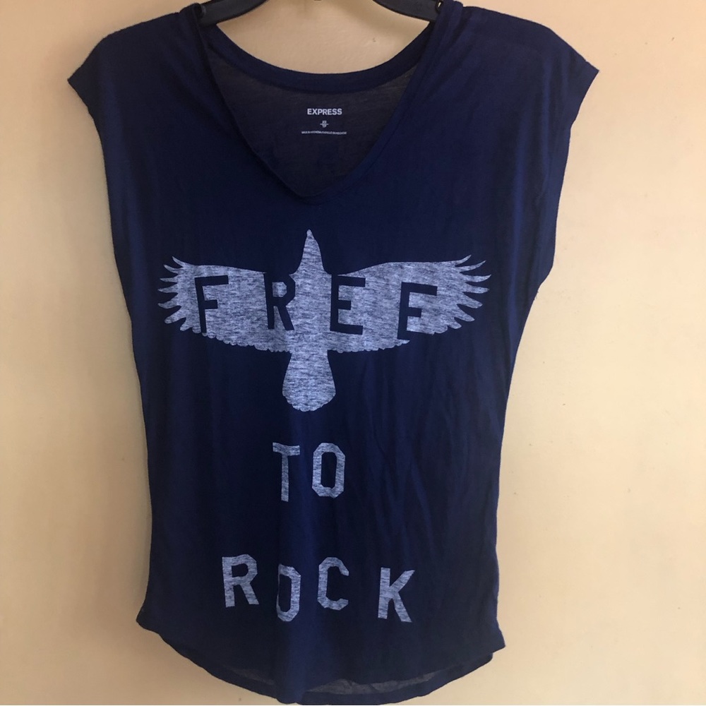 Express shirt size XS Navy